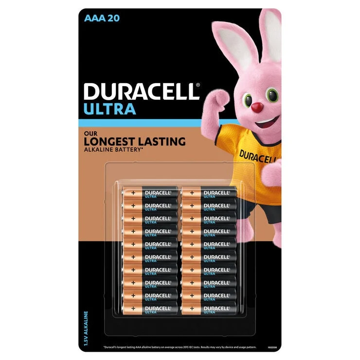COSTCO DURACELL Ultra AAA Battery 20Pack