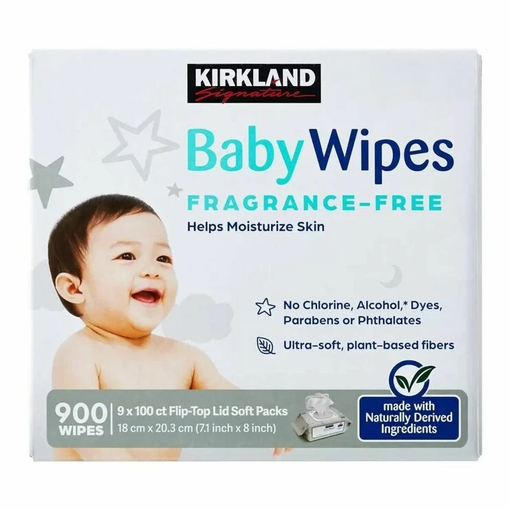 COSTCO KS BABY WIPE 900 WIPES
