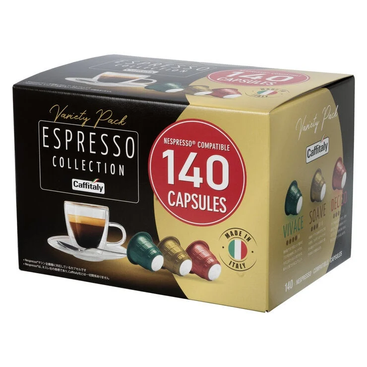 COSTCO Caffitaly Nespresso Compatible Capsules 140pk Assortment - Image 2