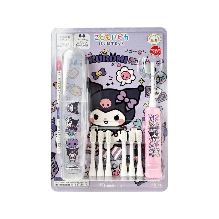 COSTCO HAPICA Electric Character Toothbrush Holder + Brush 6 piece - Image 3