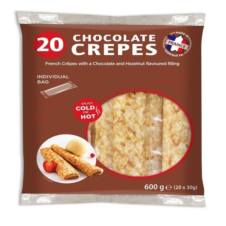 COSTCO FRENCH CHOCOLATE CREPES 30g x 20