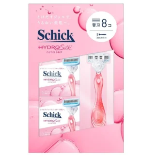 COSTCO Schick HYDRO Silk Club Pack Holder with blade + Cartridge 8 piece