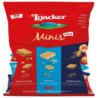 COSTCO Loacker Minis Assort Wafer 80 count