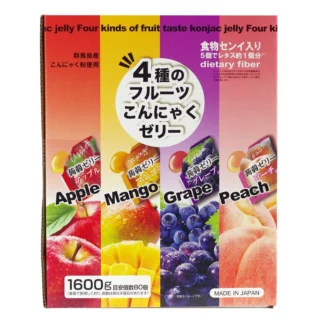 COSTCO 4-Fruit Konjac Jelly 80Pieces