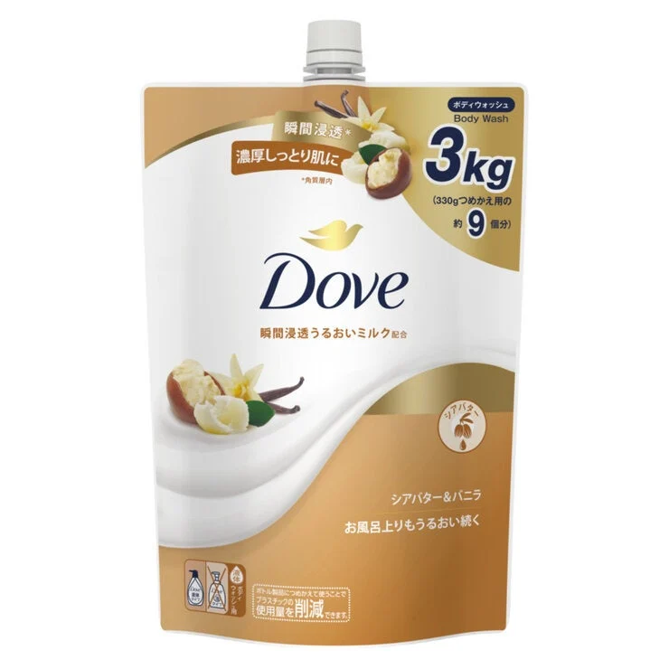 COSTCO Dove Body Wash Shea butter Refill 3kg