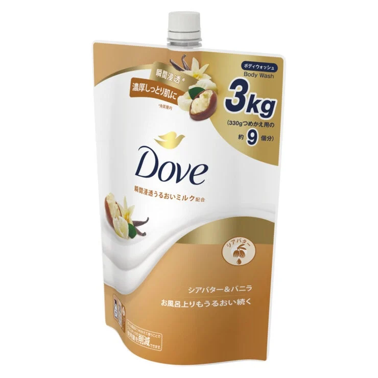 COSTCO Dove Body Wash Shea butter Refill 3kg - Image 3