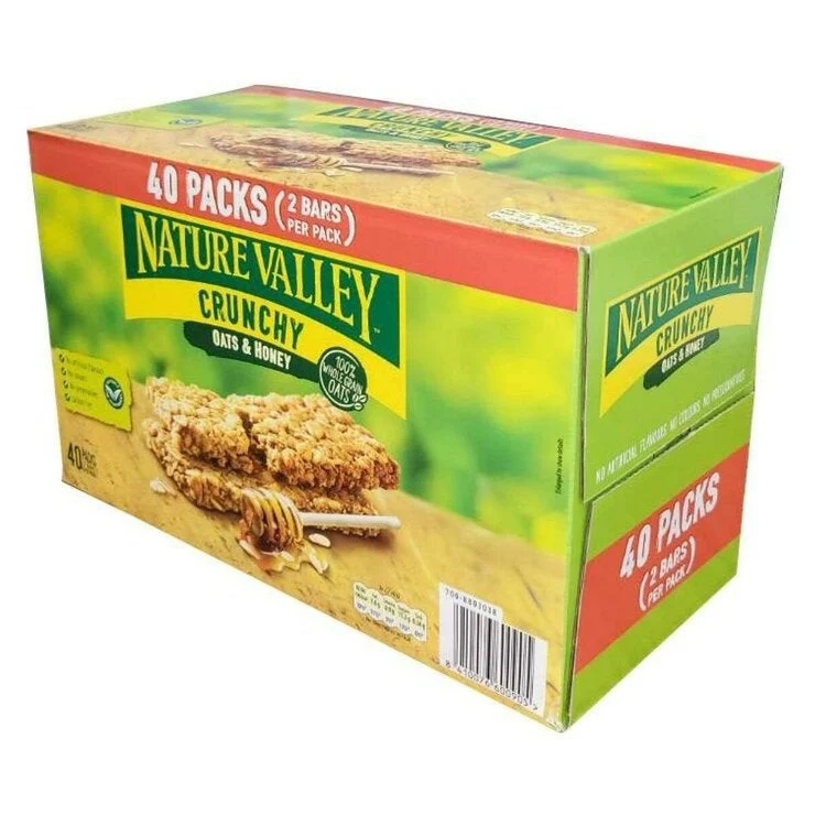 COSTCO NATURE VALLEY CRUNCHY Oats&Honey 40 Packs - Image 2