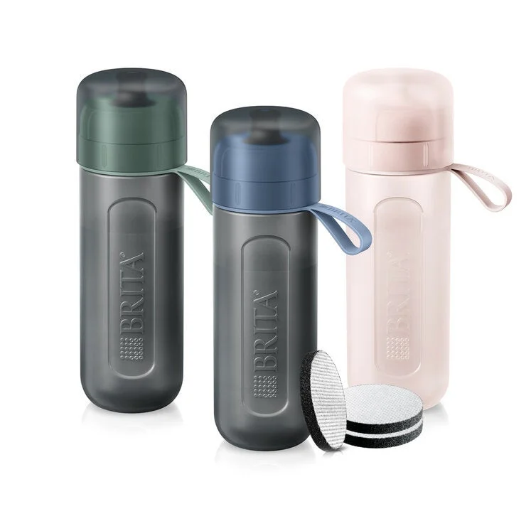 COSTCO BRITA Fill & Go Active Water Bottle 3Discs