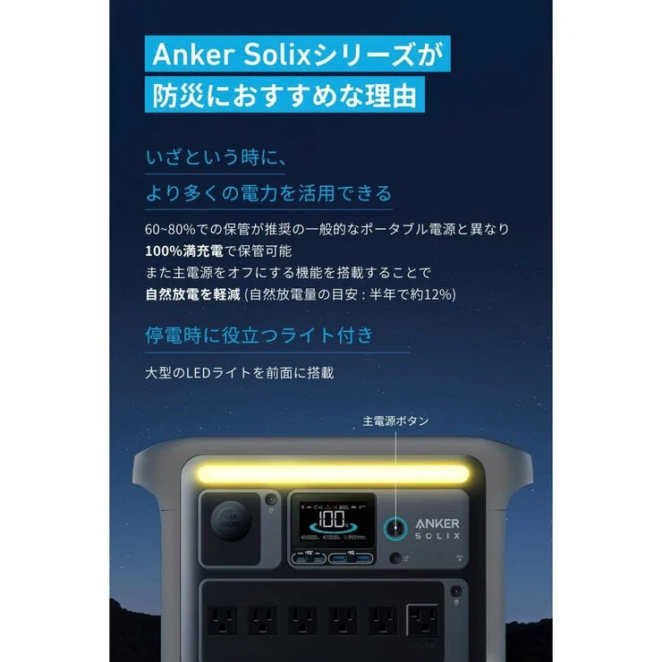 COSTCO Anker Solix C1000 Portable Power Station A1761511 Black - Image 5
