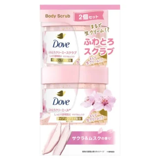 COSTCO DOVE CREAMY BODY SCRUB SAKURA 2P (298g x 2)