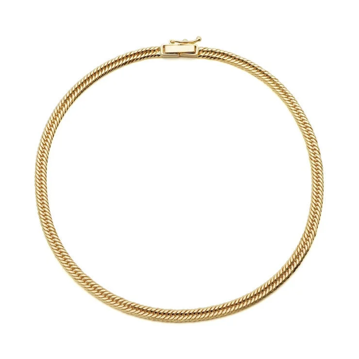 COSTCO K18 CURB CHAIN ANKLET23CM