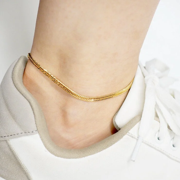 COSTCO K18 CURB CHAIN ANKLET23CM - Image 4