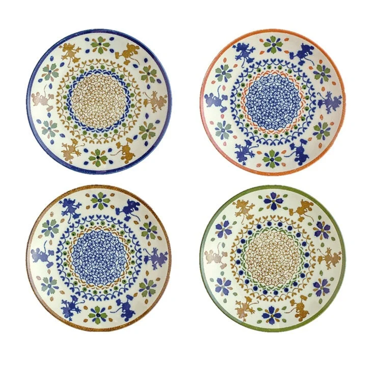 COSTCO Mickey Plate 16cm 8PC