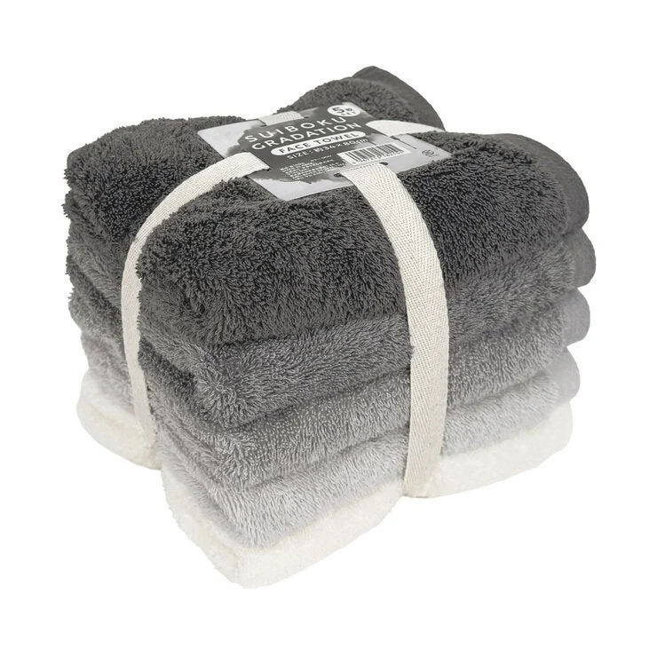 COSTCO Gradation Face Towel 34cm x 80cm 5PC - Image 2