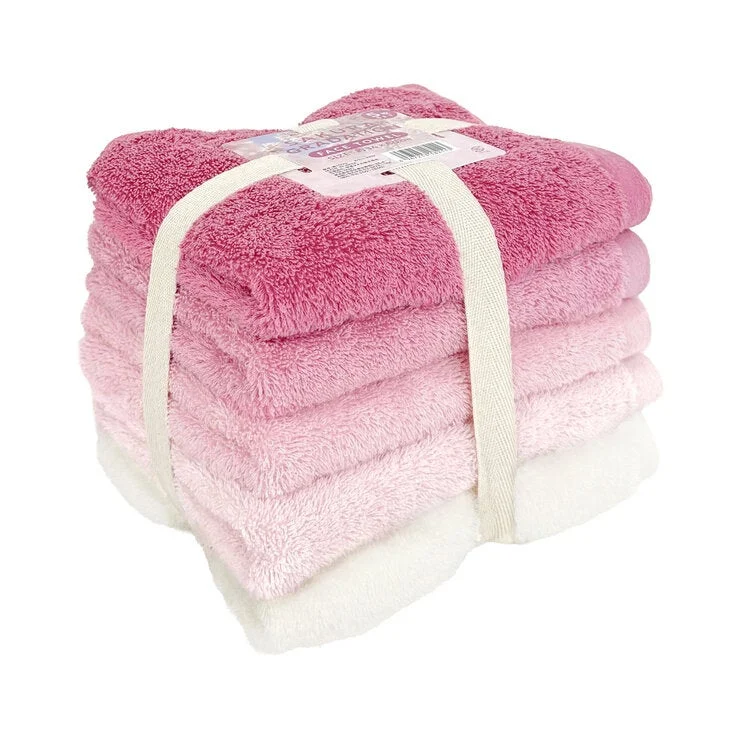 COSTCO Gradation Face Towel 34cm x 80cm 5PC - Image 3