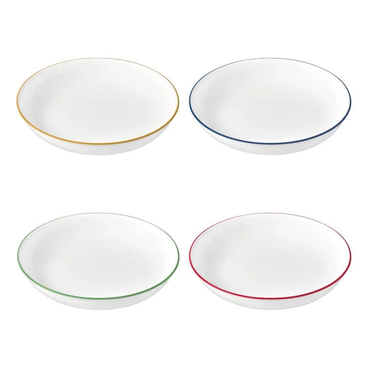 COSTCO COLOR RIM VERSA BOWL 4PC