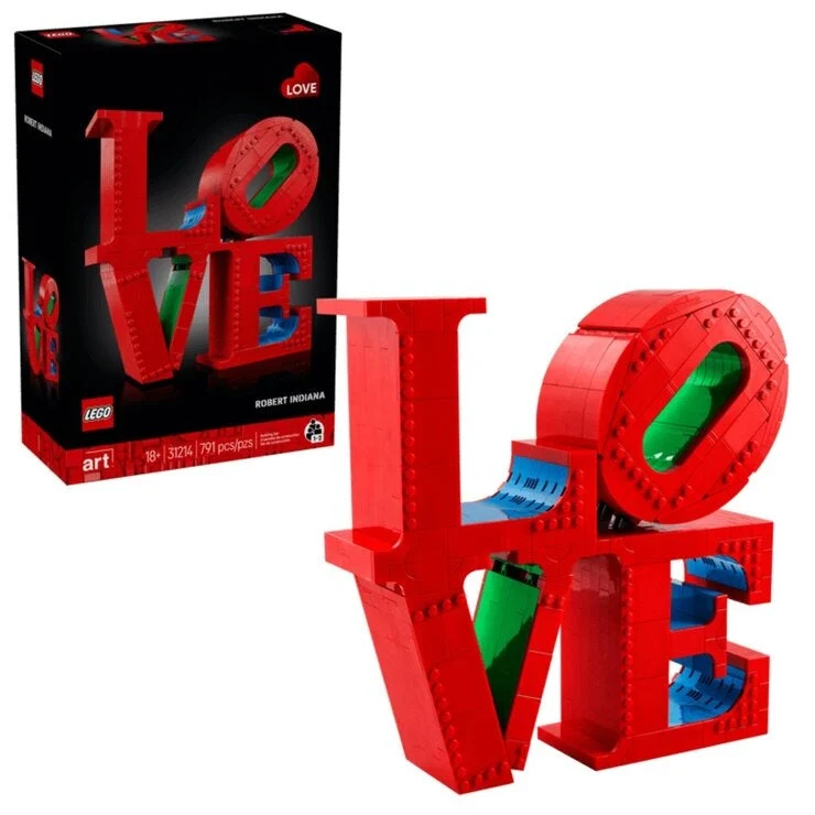 COSTCO LEGO Love Sculpture