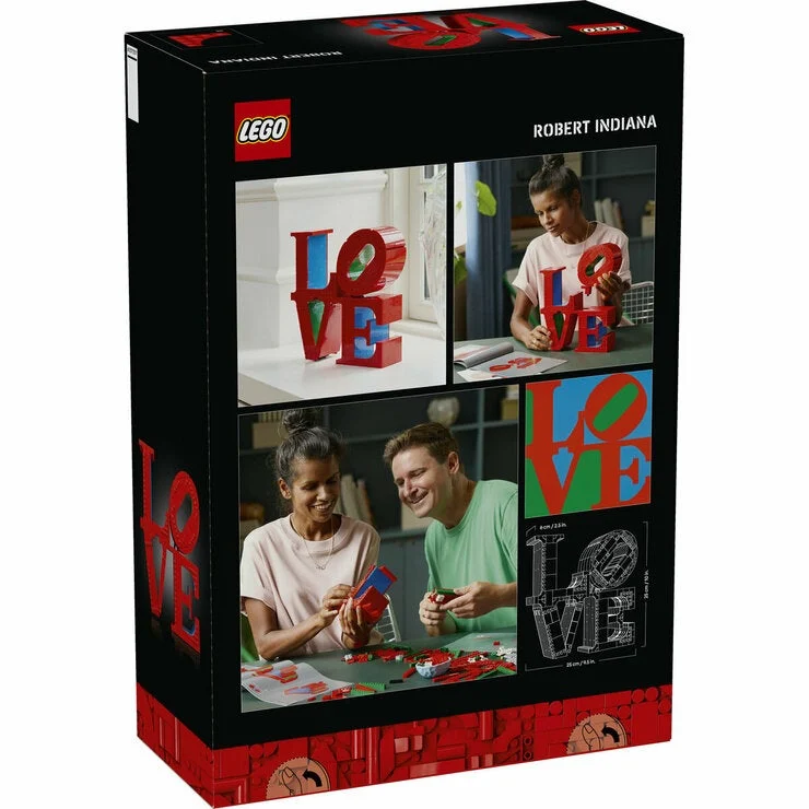 COSTCO LEGO Love Sculpture - Image 2