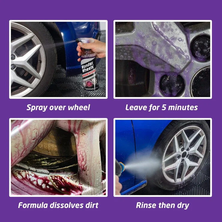 COSTCO Wonder Wheels Wheel Cleaner 600ml 2pack - Image 3