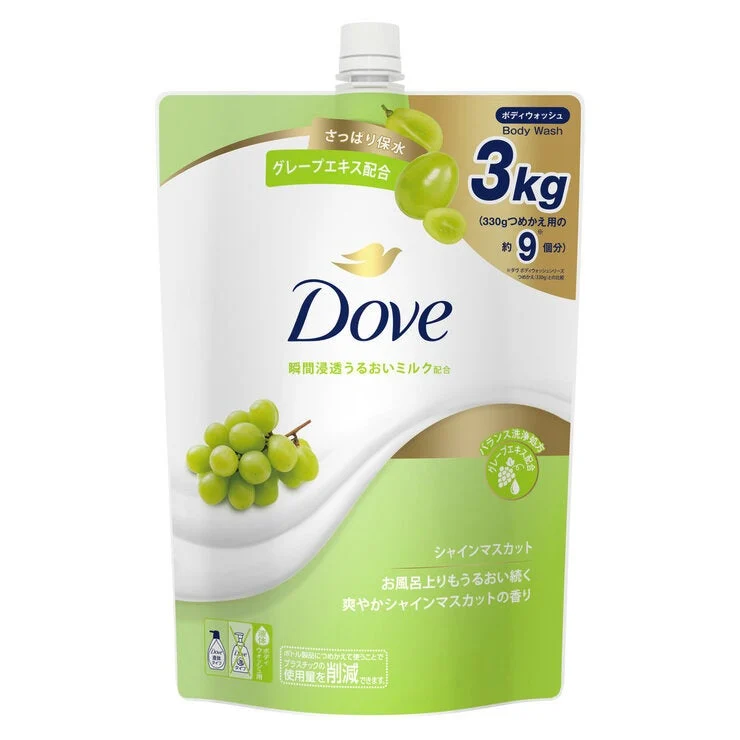 COSTCO DOVE BODY WASH MUSCAT REFILL 3kg