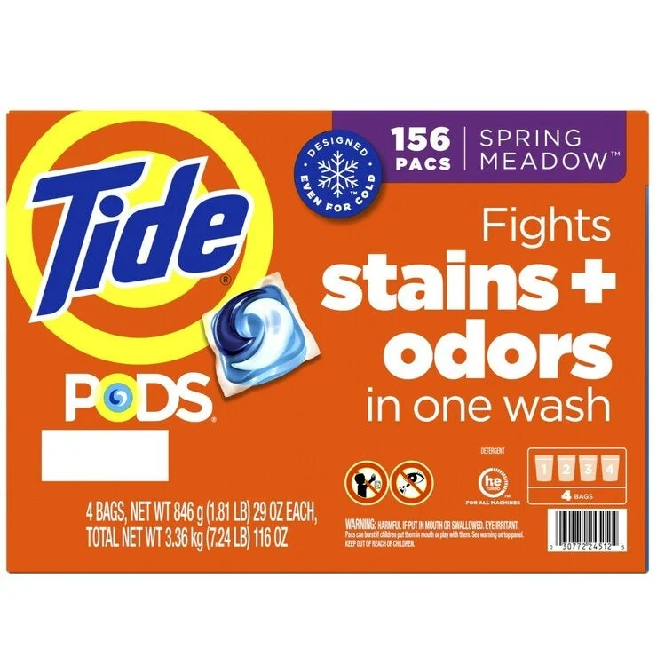 COSTCO Tide Pods Spring Meadow 156 count