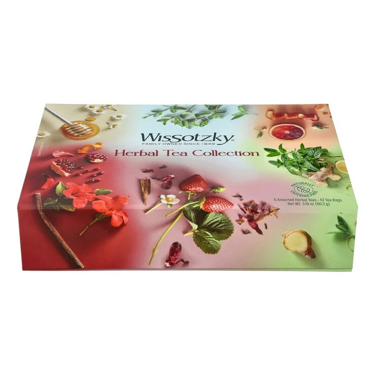 COSTCO WISSOTZKY HERBAL TEA CASUAL GIFT BOX 6 x 7 bags - Image 2