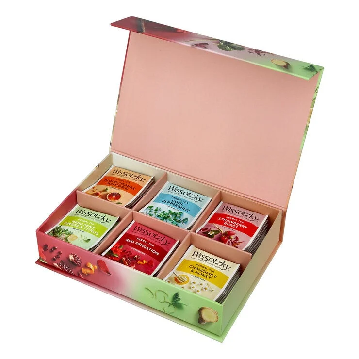 COSTCO WISSOTZKY HERBAL TEA CASUAL GIFT BOX 6 x 7 bags - Image 4
