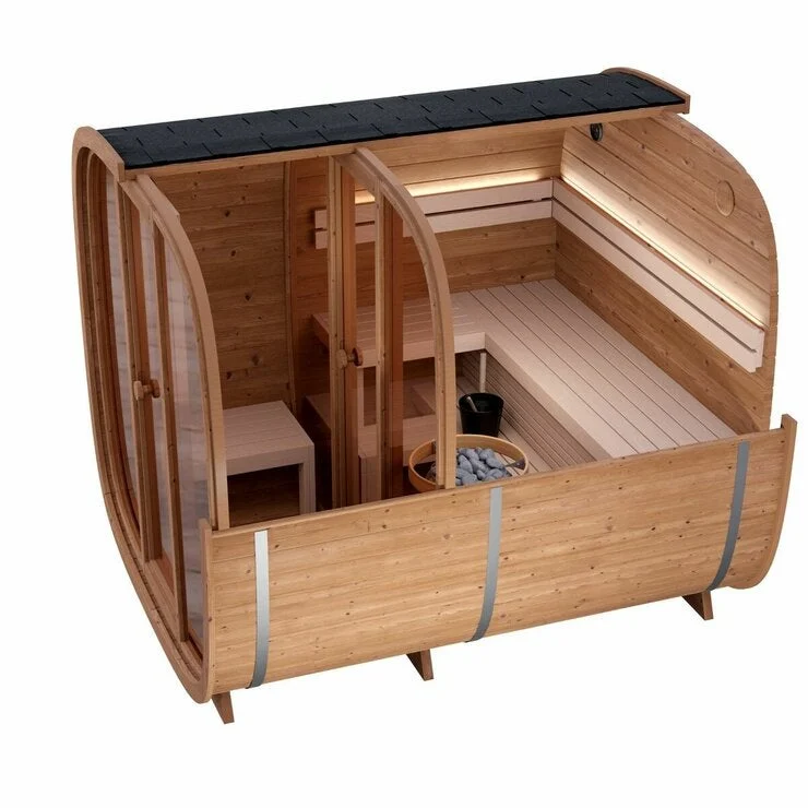 COSTCO Saunature Dice Dual Outdoor Sauna Cabin - Image 2