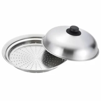 COSTCO 彩食庵 Steamer, Steaming Table & Cover for 9.4~10.2 inches Frying Pans