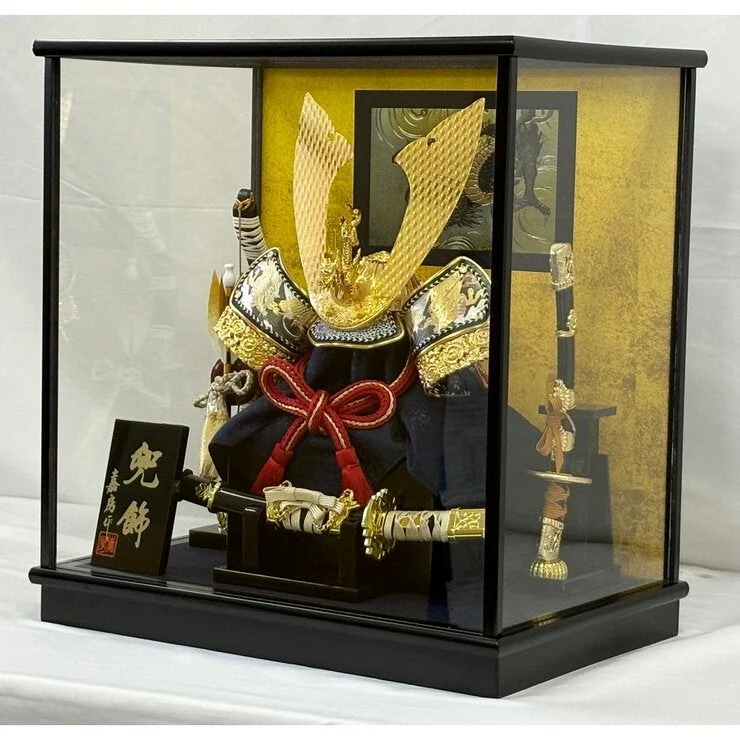 COSTCO Japanese Warrior Doll Kabuto with Case YK-221BZ - Image 2