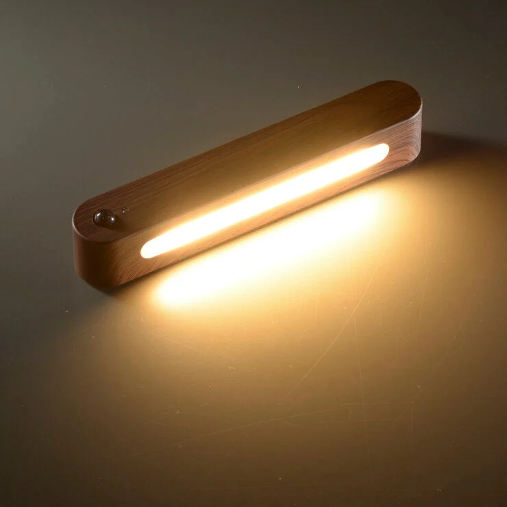 COSTCO OHM LED Night Light with Motion and Light Sensors Dark Wood Grain Finish - Image 4