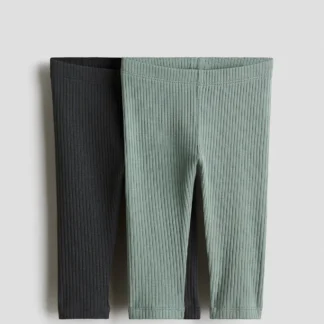 H&M レギンス 2本セット
