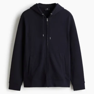 H&M レギュラーフィット フルジップスウェットパーカ