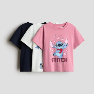 H&M プリントジャージートップス 3枚セット