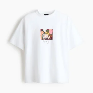 H&M オーバーサイズフィットTシャツ