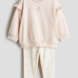 H&M スウェットシャツ&レギンス 2アイテムセット
