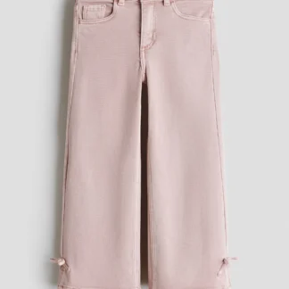 H&M スーパーストレッチワイドレッグデニム