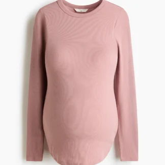 H&M MAMA リブジャージートップス