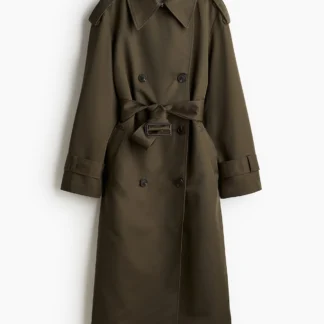 H&M ダブルブレストトレンチコート