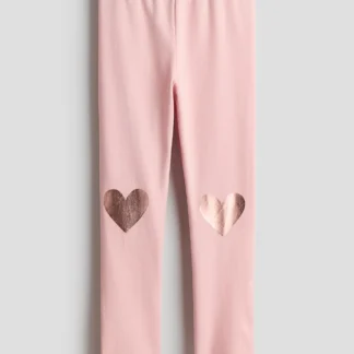 H&M プリントジャージーレギンス