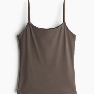 H&M マイクロファイバーキャミトップス