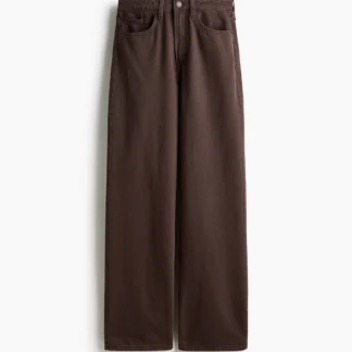 H&M ワイドハイウエストデニム