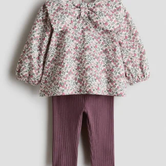 H&M ブラウス&レギンス 2アイテムセット