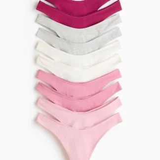 H&M Thongショーツ 10枚セット コットン