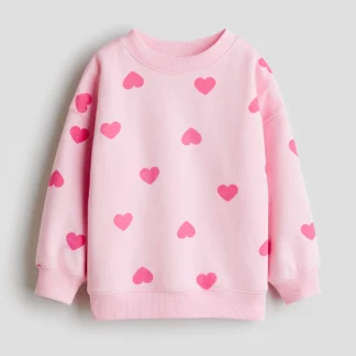 H&M オーバーサイズ 裏起毛スウェットシャツ