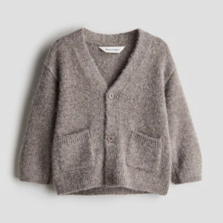 H&M ウールブレンドカーディガン
