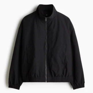 H&M ルーズフィット ファネルカラージャケット