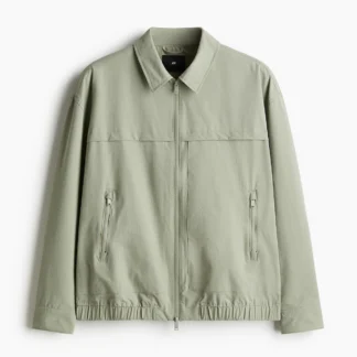 H&M ルーズフィット ワッフルジャケット