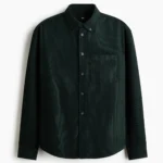 H&M レギュラーフィット コーデュロイシャツ