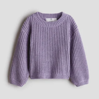 H&M シェニールニットセーター